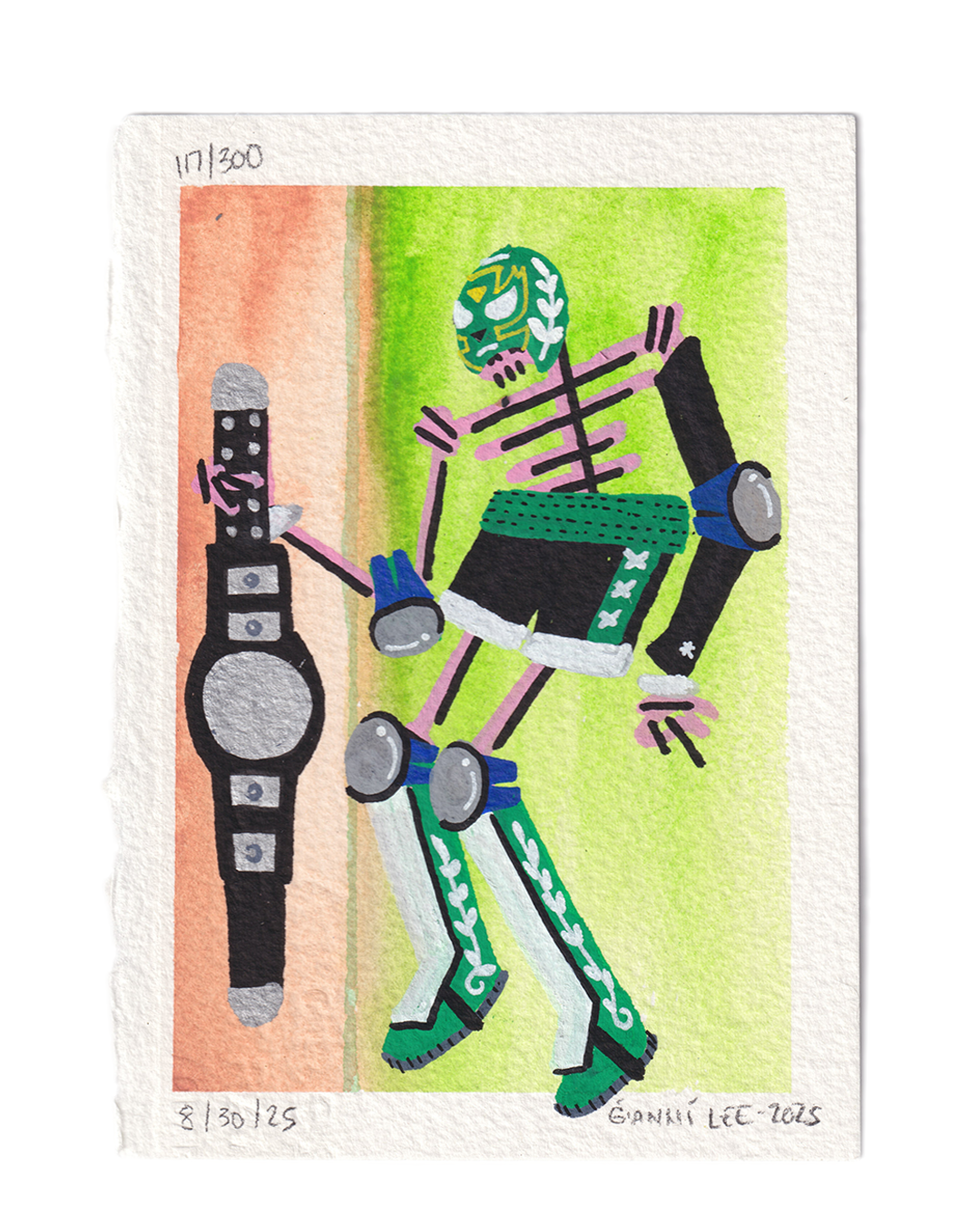 The Lucha Champion- Drawing #117 of 300