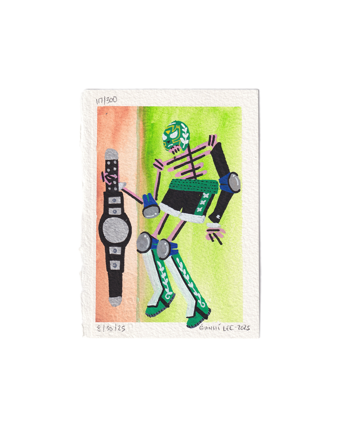 The Lucha Champion- Drawing #117 of 300