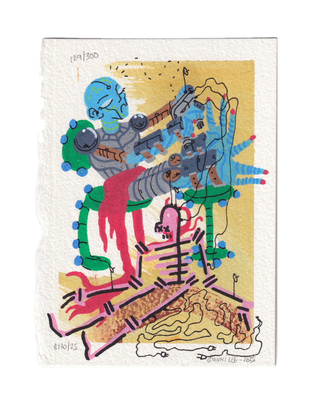 The Puppeteer - Drawing #129 of 300