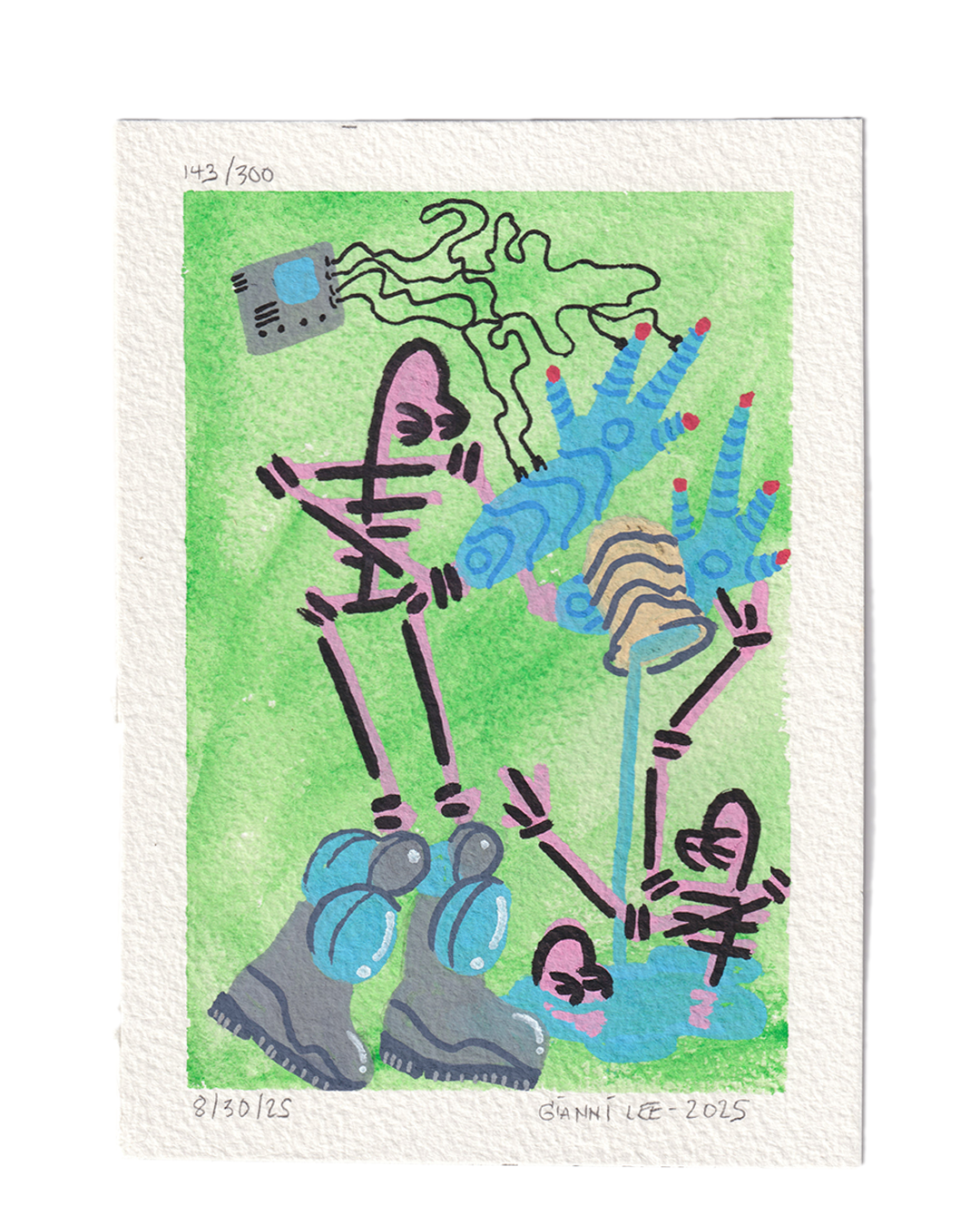 The Current Collapse — Drawing #143 of 300