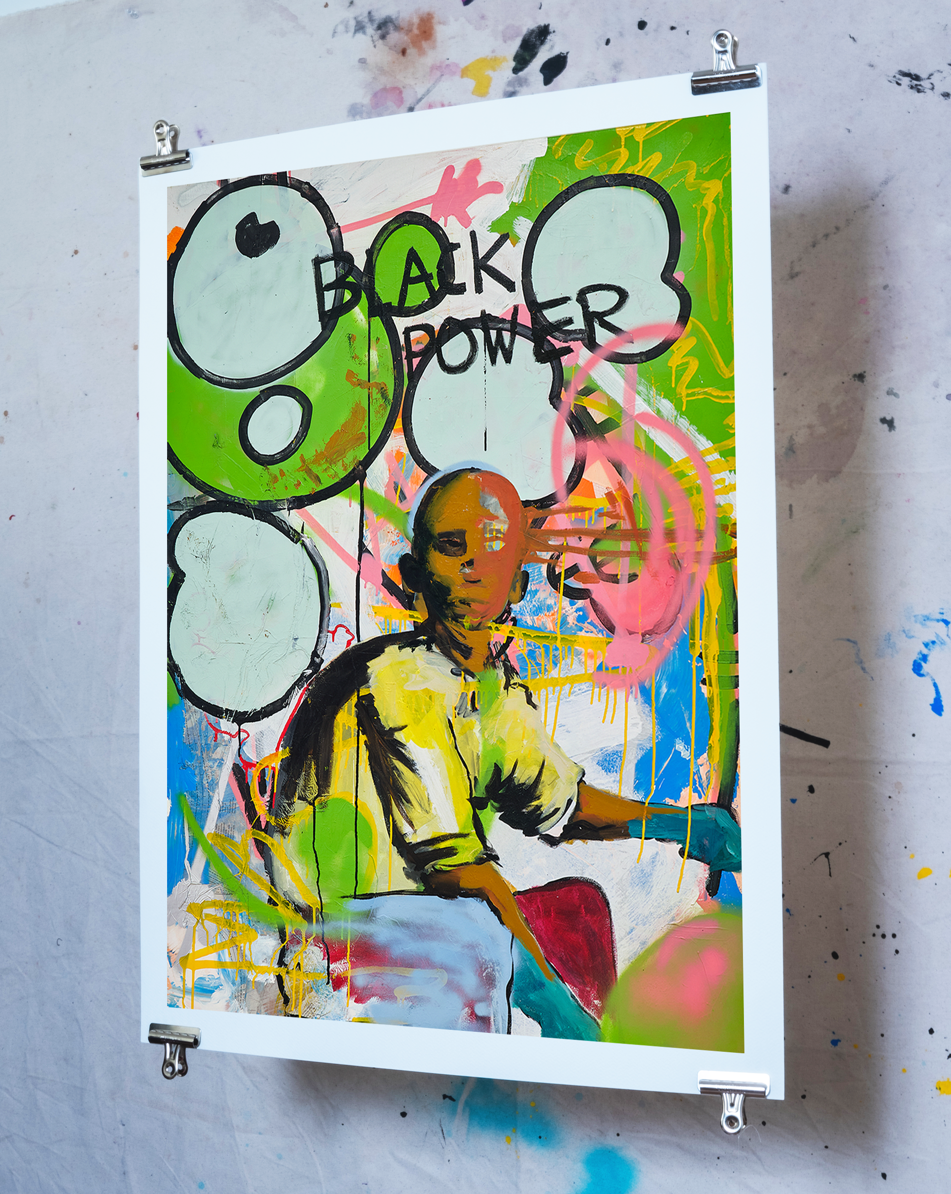 Black Power, Look Up - Fine Artist Print (Edition of 25)