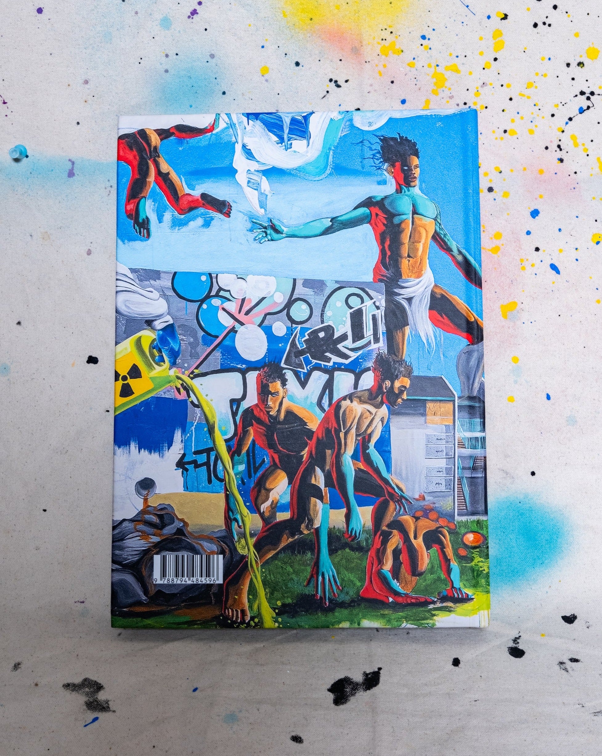 Palette: The Paintings and Photography of Gianni Lee w/ Hand Painted Cover